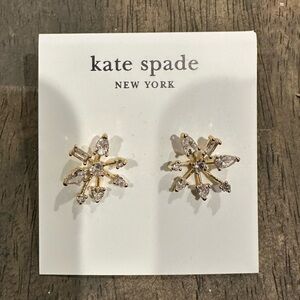 Kate spade snowflake earrings